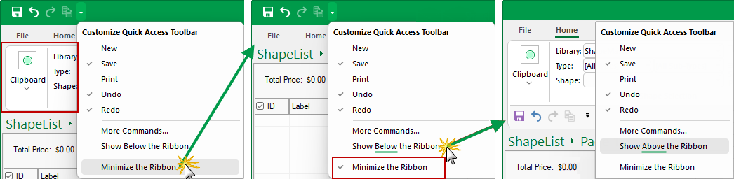 Ribbons